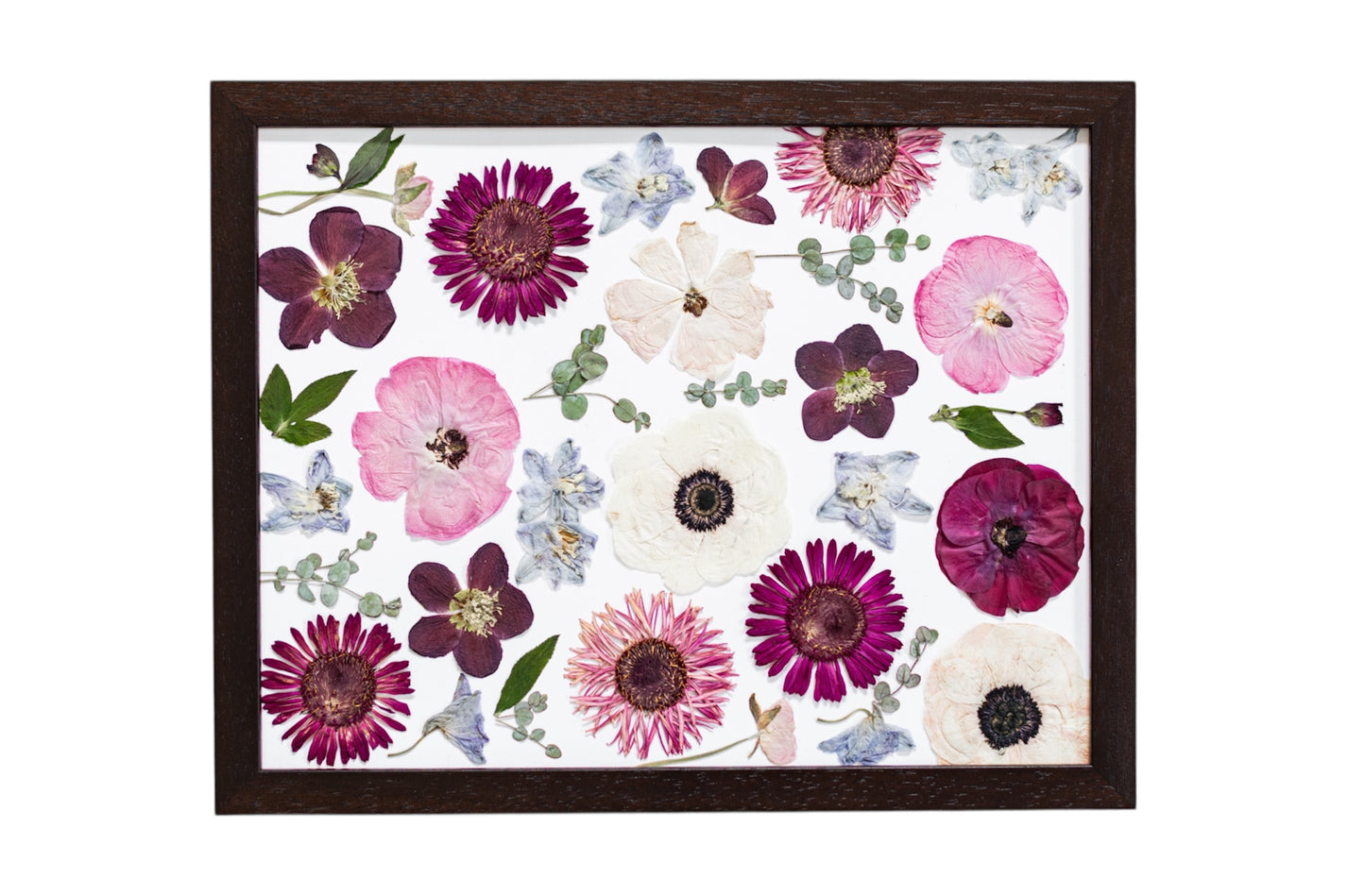 Everbloom Design Large méretű keret préselt virágokat ábrázolva
